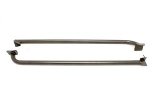 Ford Mustang Subframe Connectors - BMR Suspension - Weld-On Tubular - Black Hammertone - `05-`14